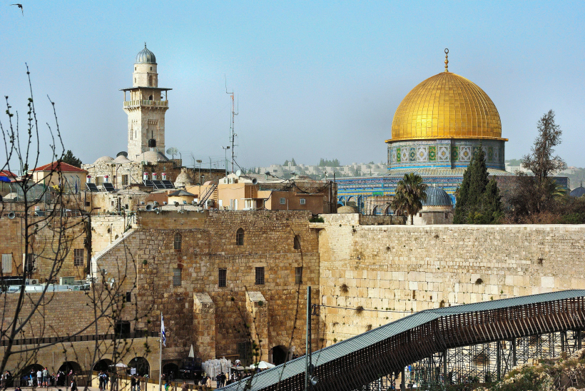 耶路撒冷圆顶清真寺风景图片(16张)