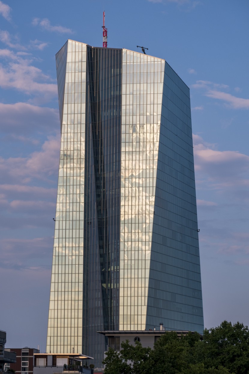 欧洲中央银行建筑风景图片