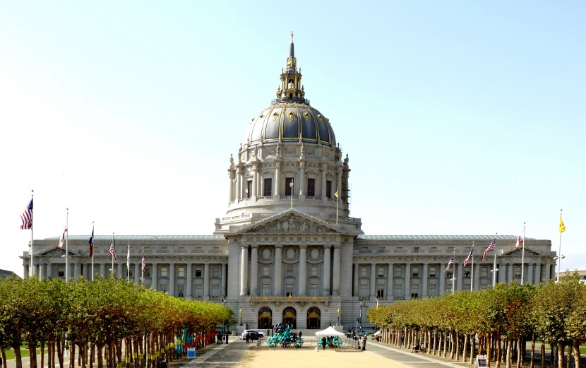 美国旧金山市政厅建筑风景图片