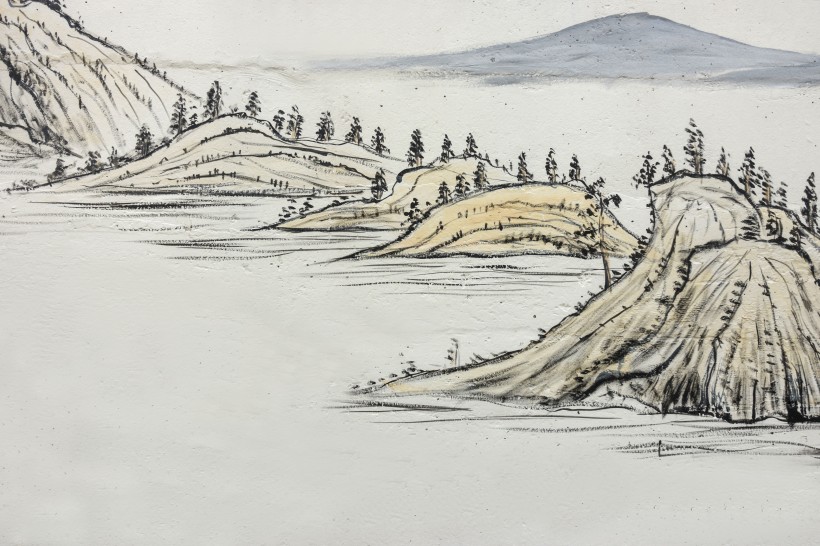 传统水墨山水国画图片