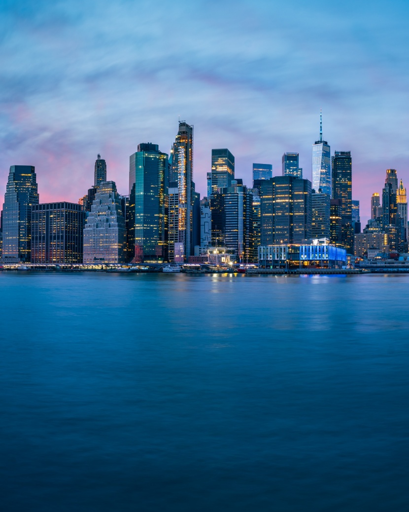 纽约曼哈顿天际线风景图片(25张)