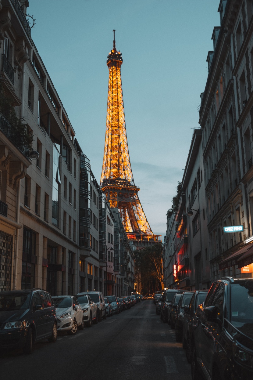 浪漫的巴黎埃菲尔铁塔图片16张
