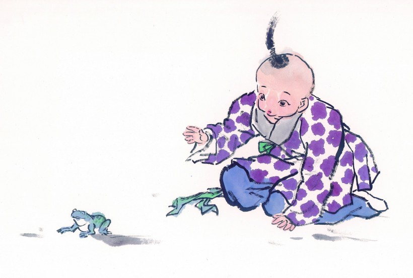 古代儿童玩耍绘画图片