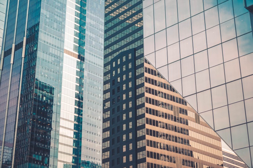 城市摩天楼建筑风景图片