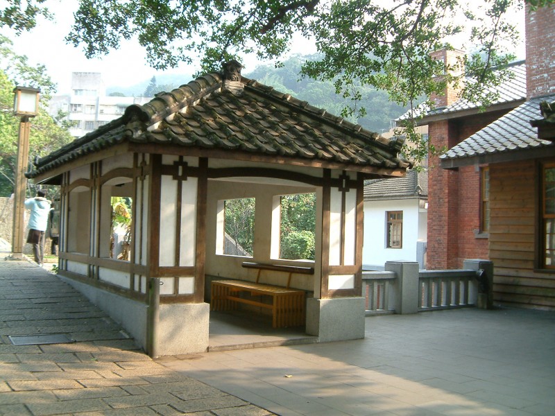 中式凉亭建筑图片
