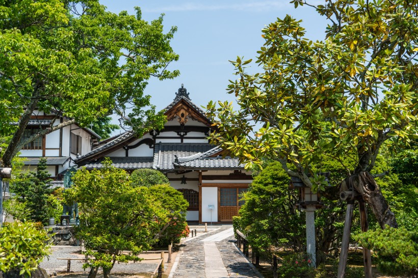 日本岚山风景图片