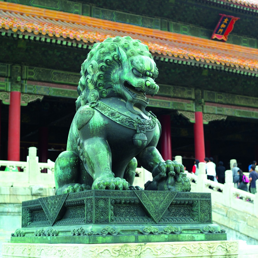 石狮子图片