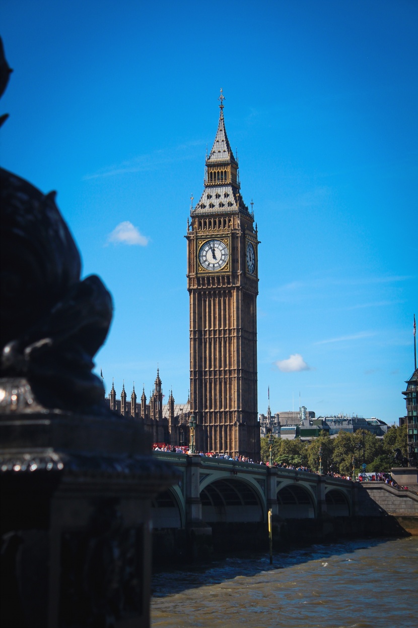 英国伦敦大本钟建筑风景图片