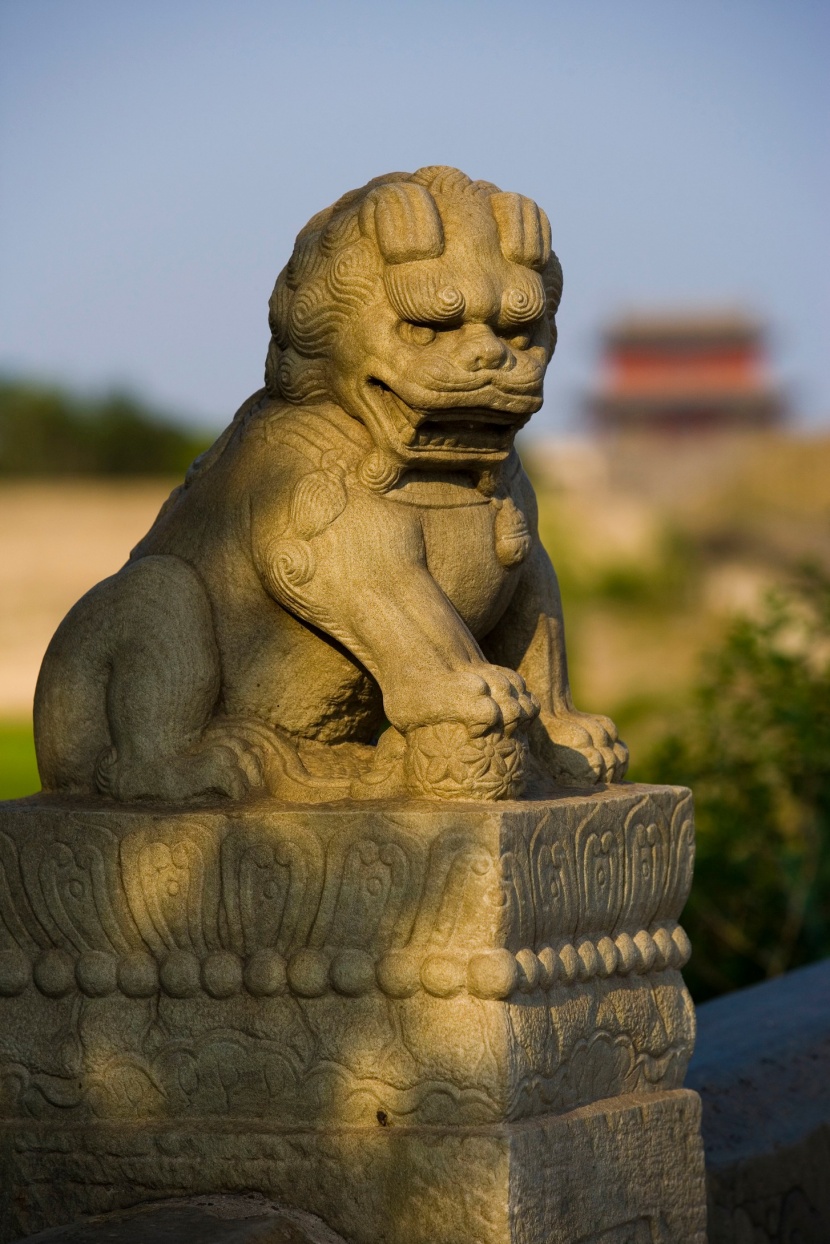 石狮子图片