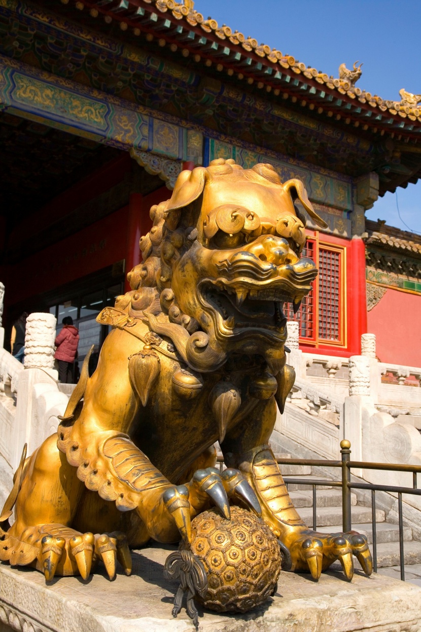 石狮子图片
