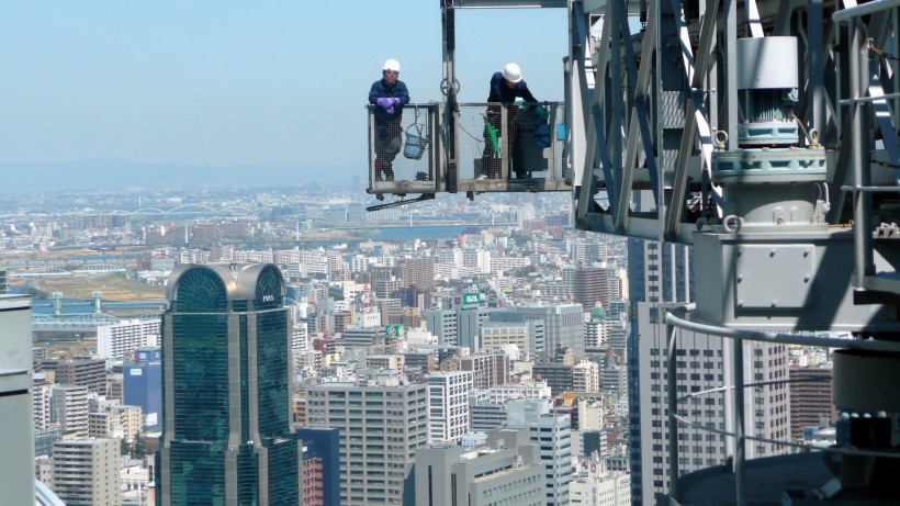 日本大阪建筑风景图片