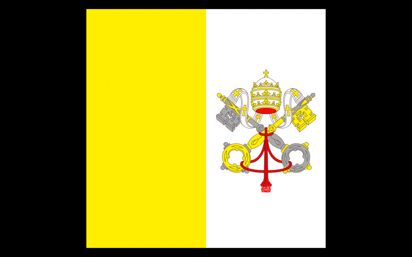 梵蒂冈国旗图片