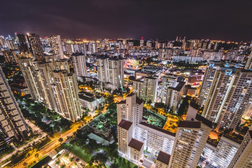 新加坡华丽的建筑风景图片