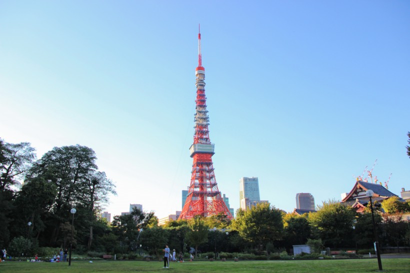 日本东京建筑风景图片