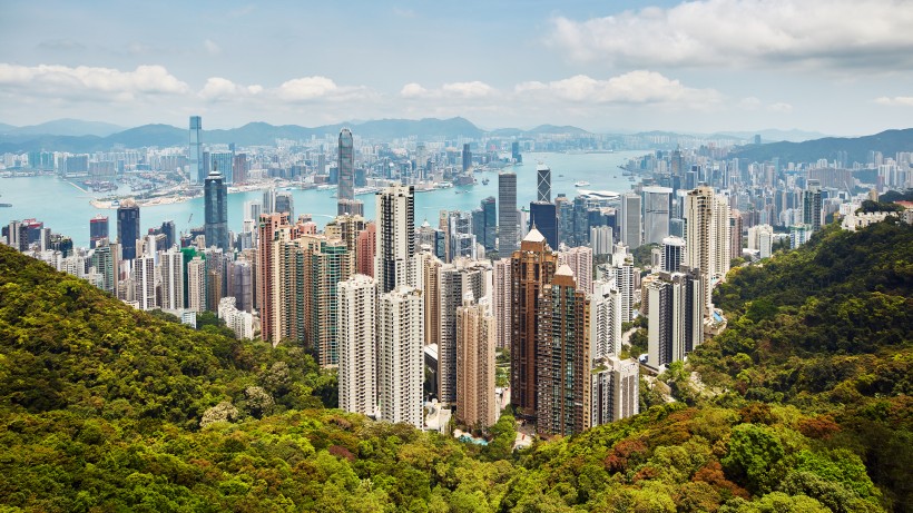 璀璨繁华的城市夜景图片
