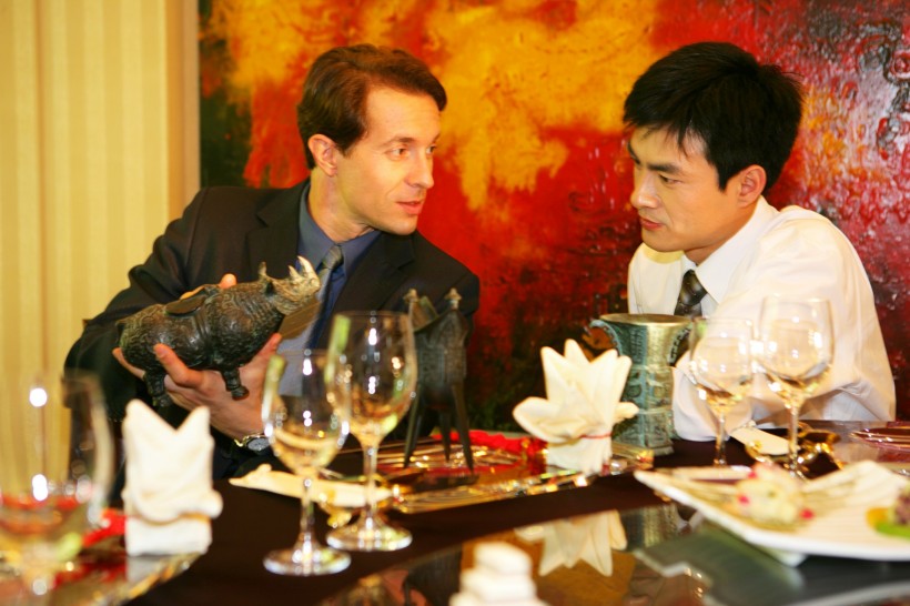 业务洽谈图片