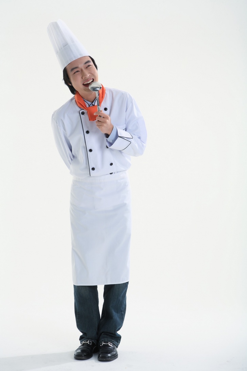 职业男性厨师图片