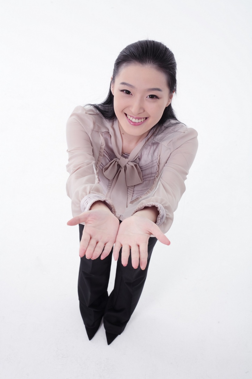 女士商业举止图片