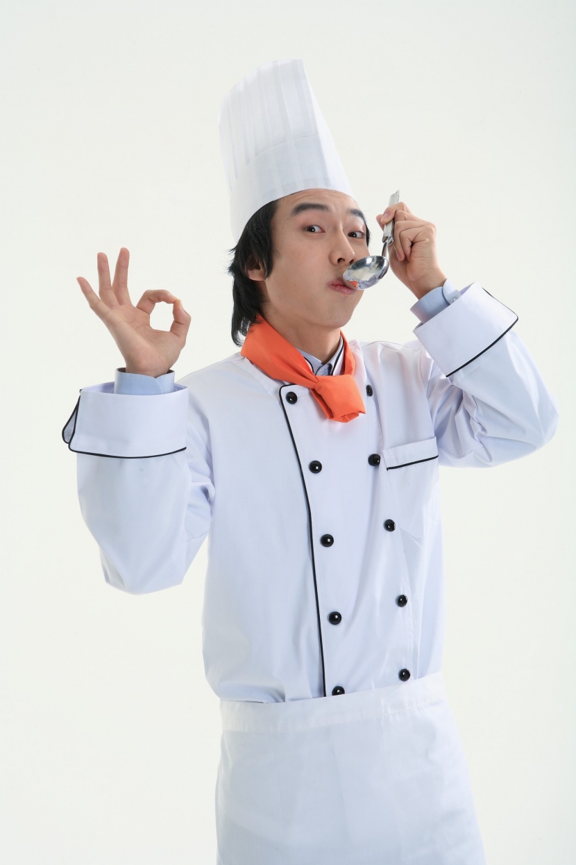职业男性厨师图片