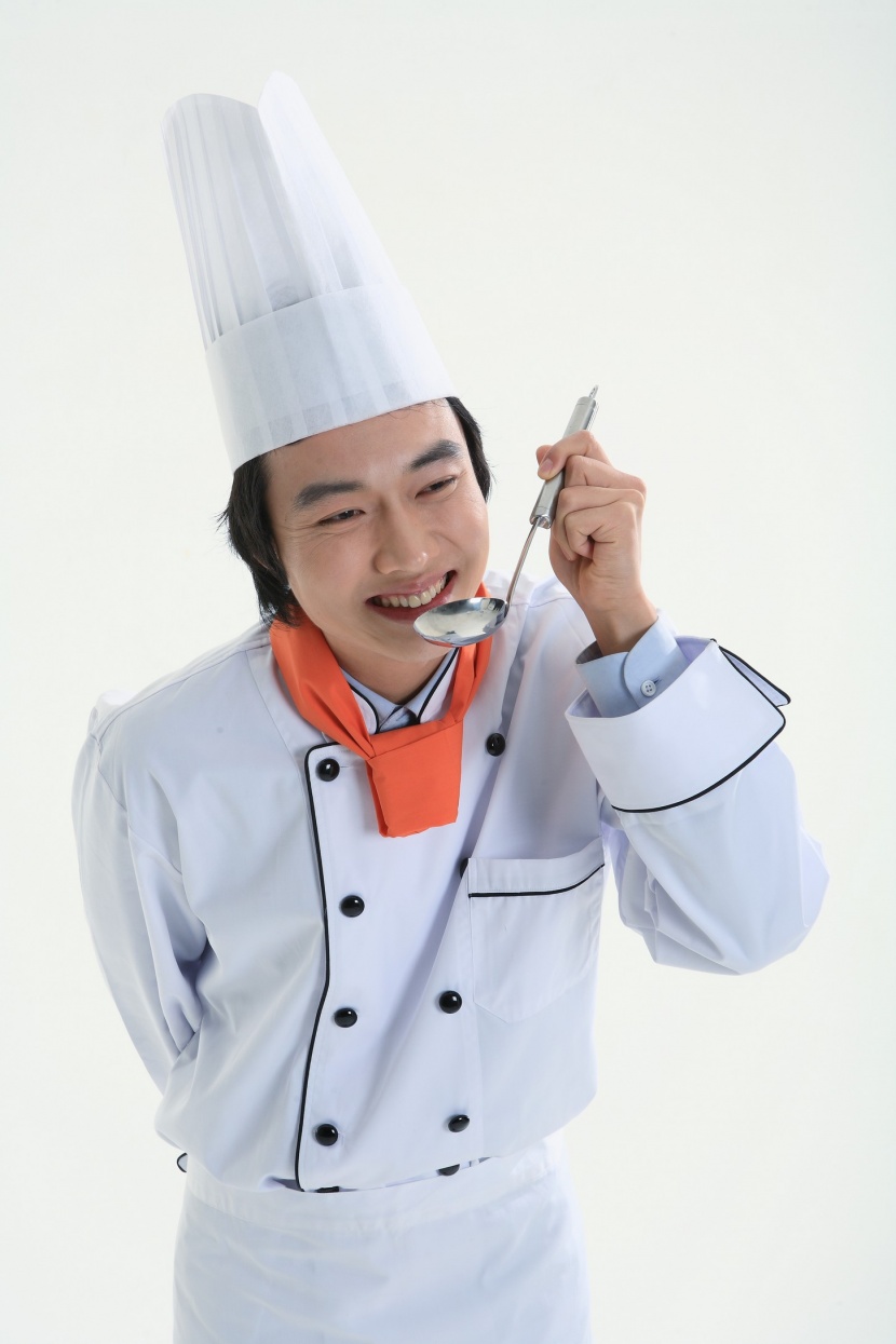 职业男性厨师图片