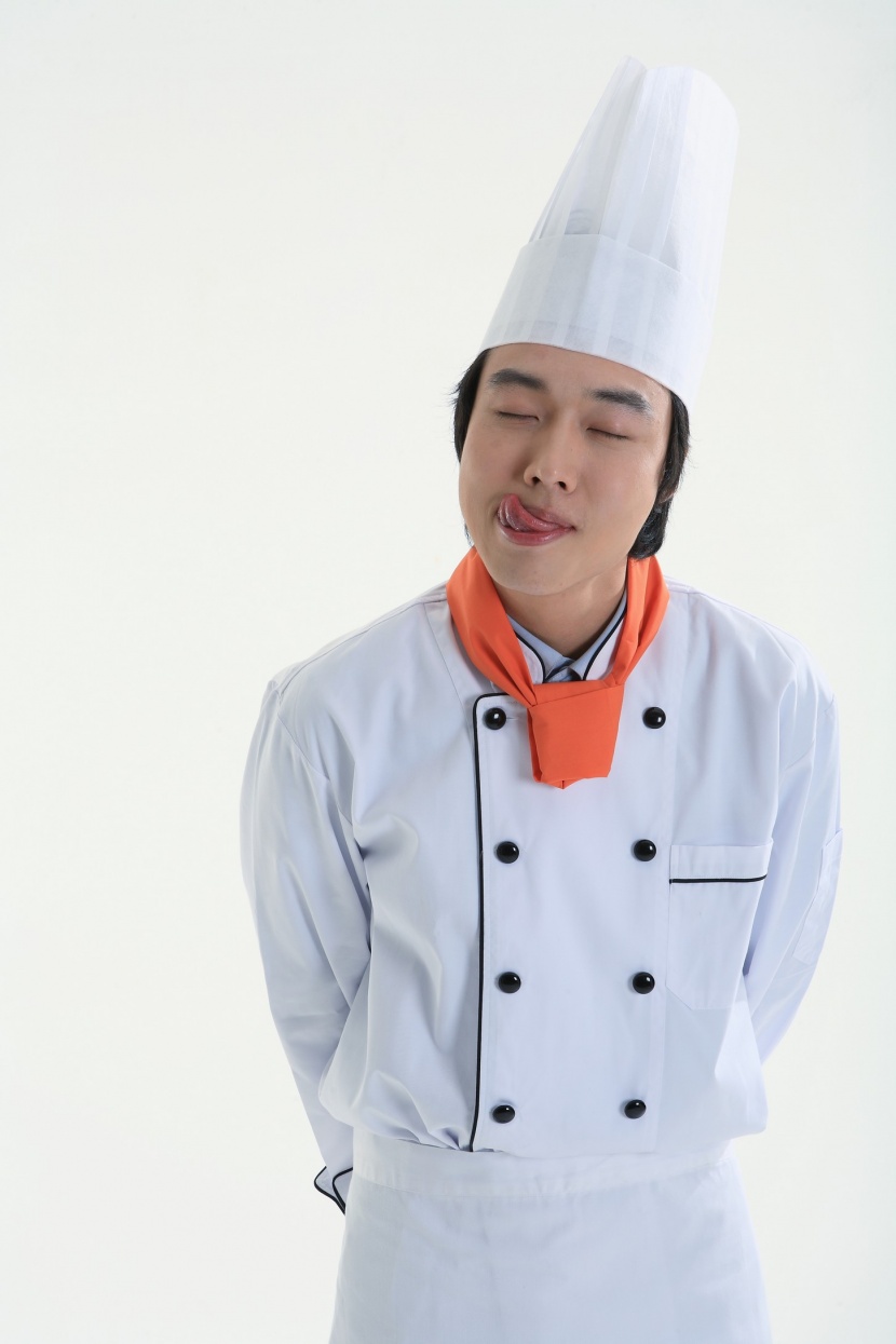 职业男性厨师图片
