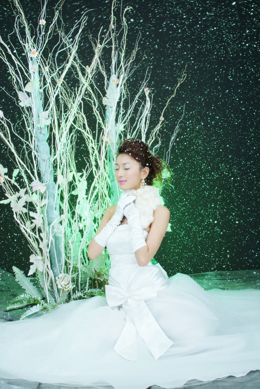 唯美婚纱图片