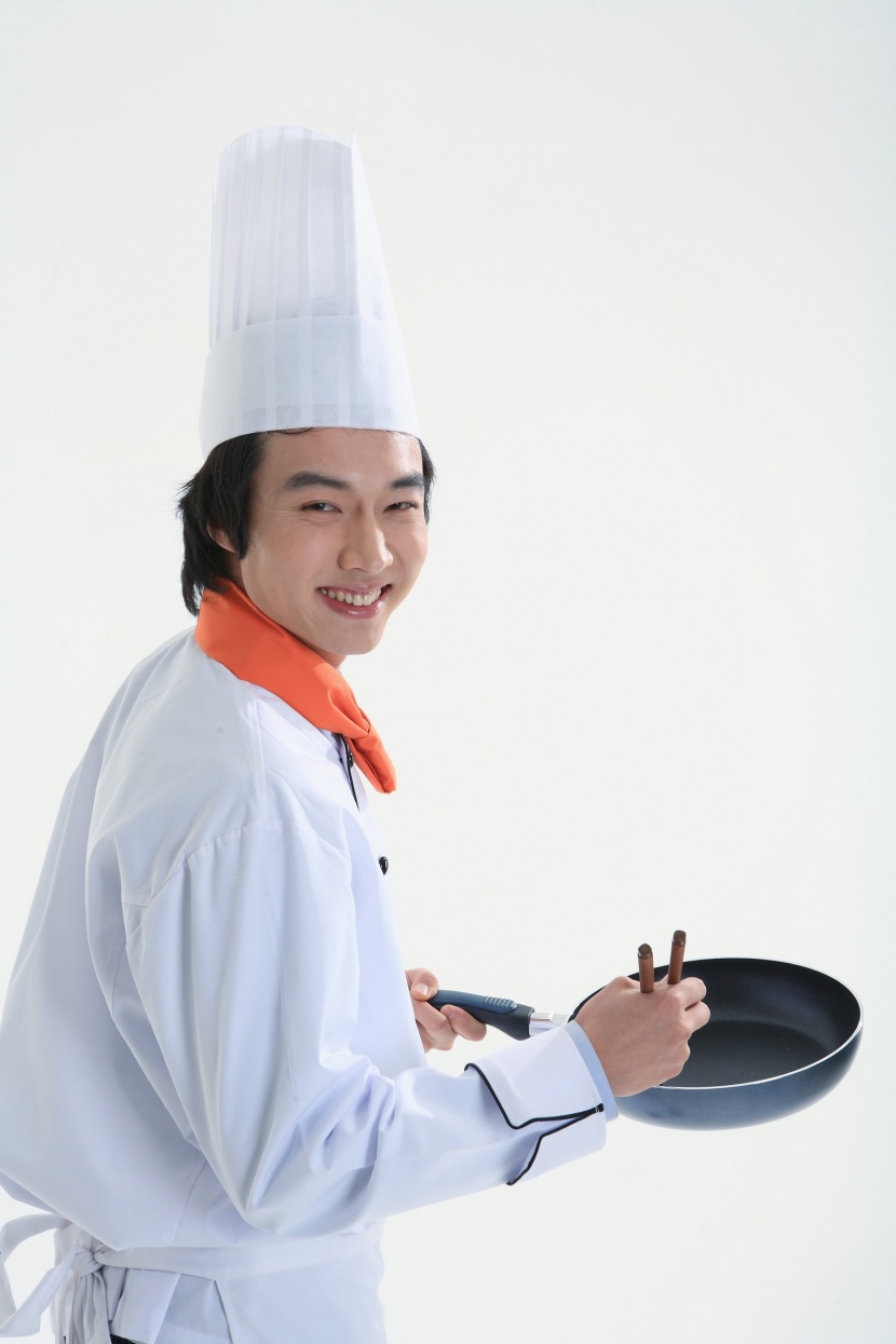 职业男性厨师图片