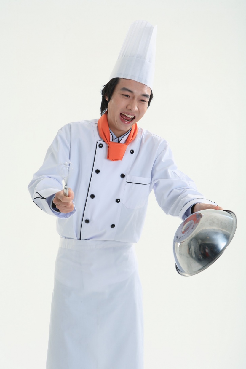 职业男性厨师图片