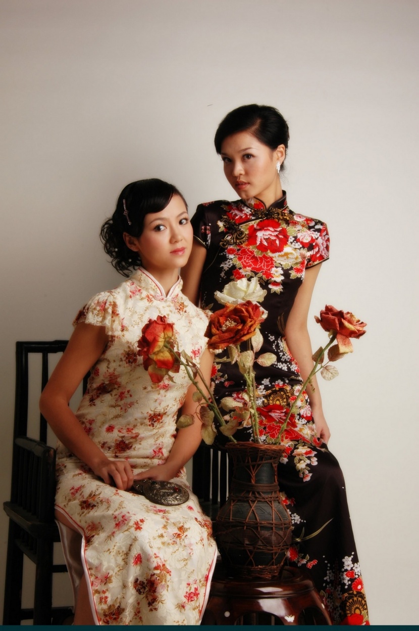 清代服饰芸娘造型图片