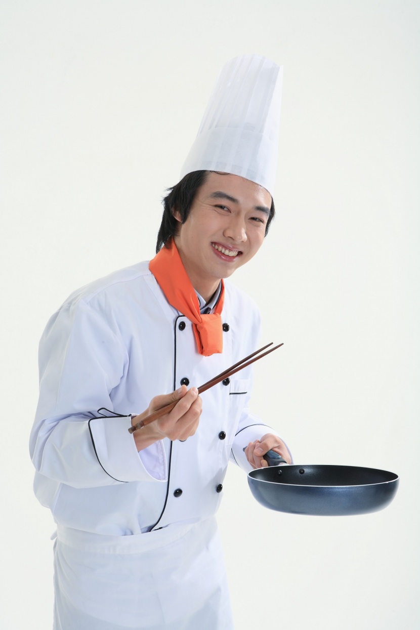 职业男性厨师图片