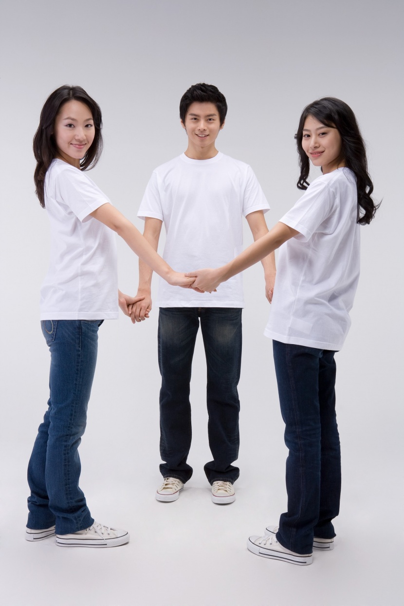 年轻人pose图片
