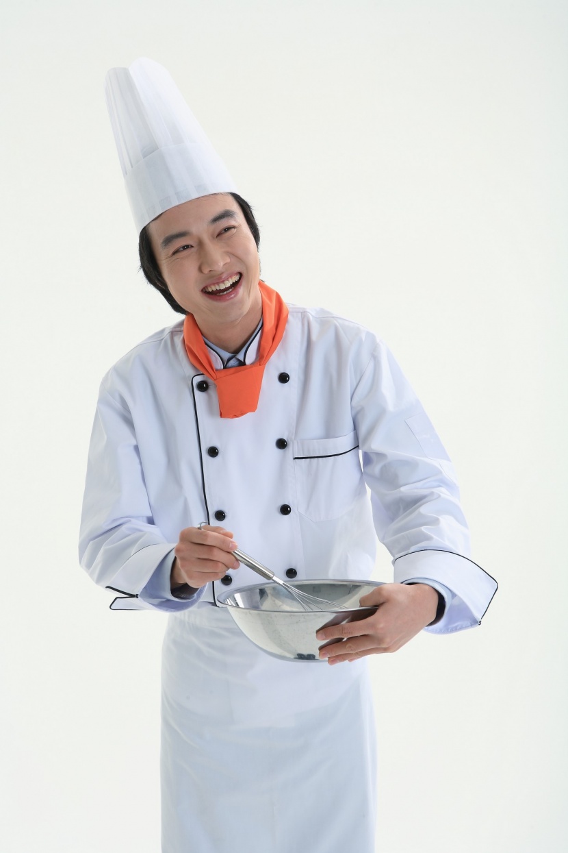 职业男性厨师图片