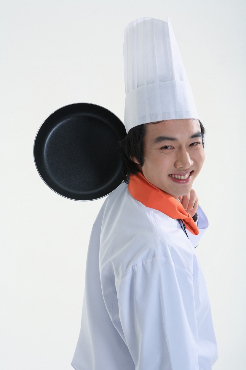 职业男性厨师图片
