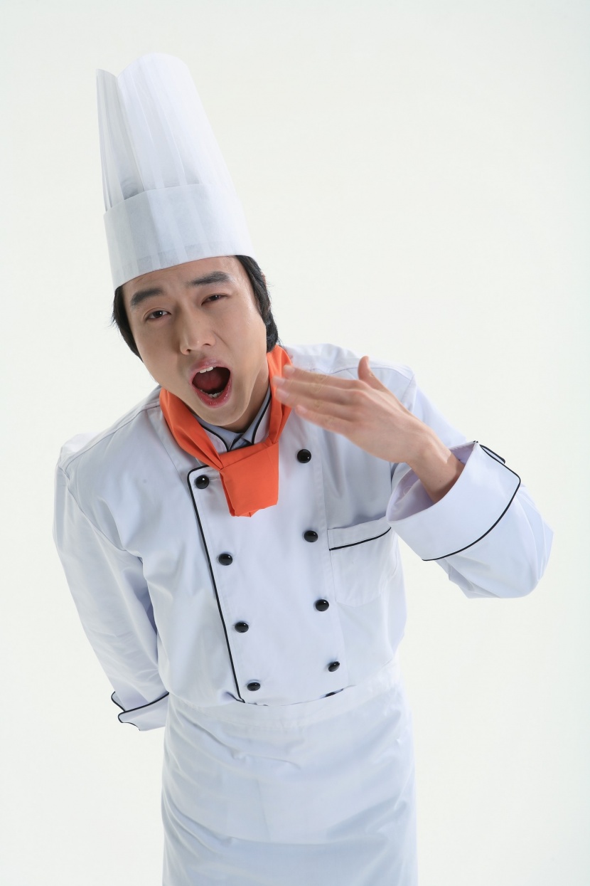 职业男性厨师图片