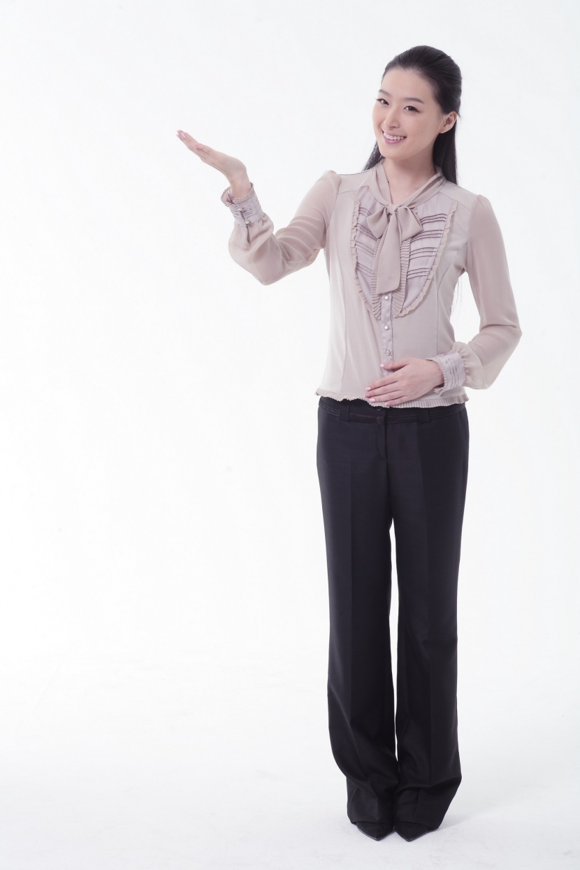 女士商业举止图片