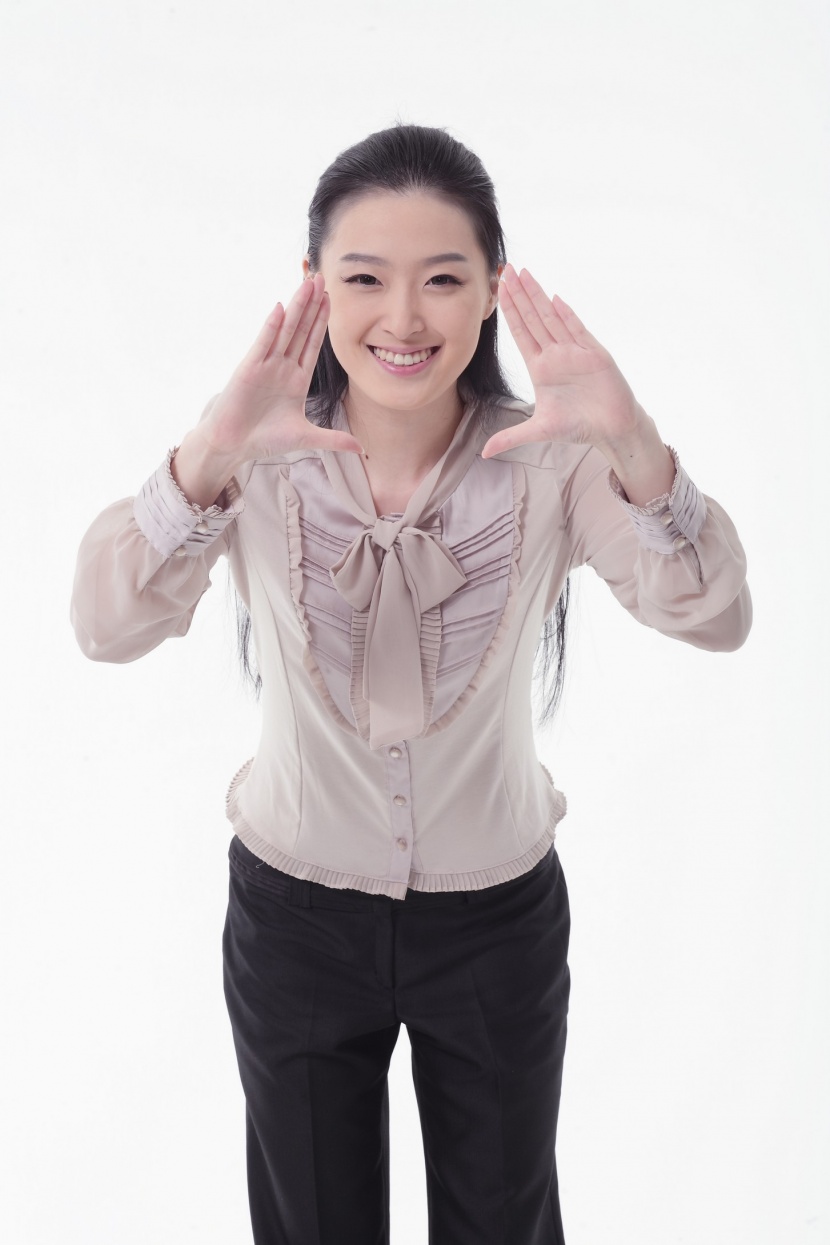 女士商业举止图片