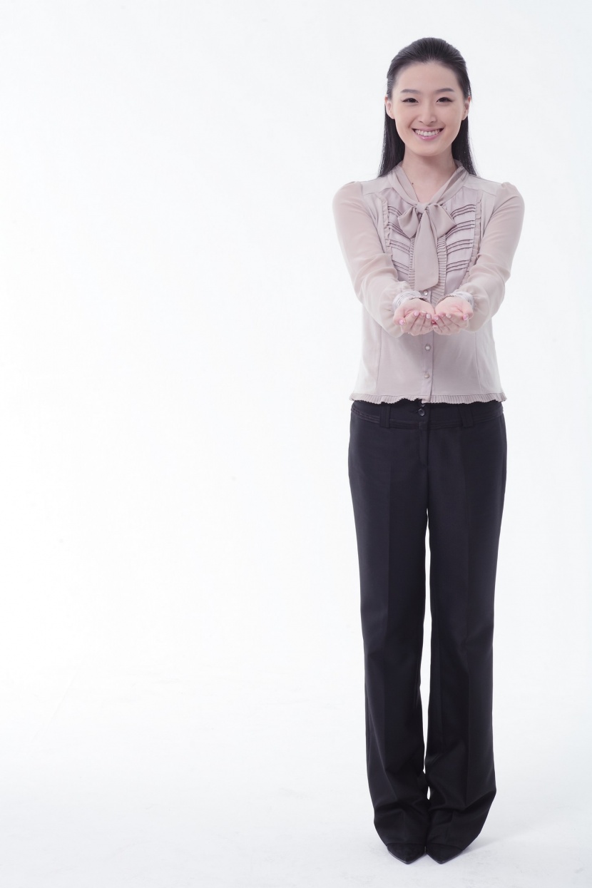 女士商业举止图片