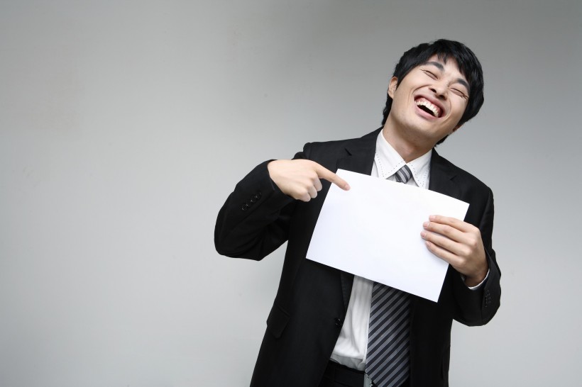 商务男士表情图片