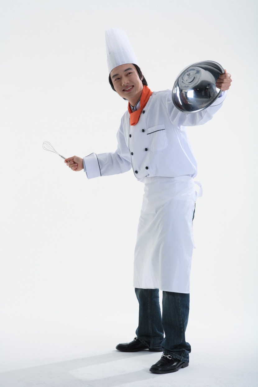 职业男性厨师图片