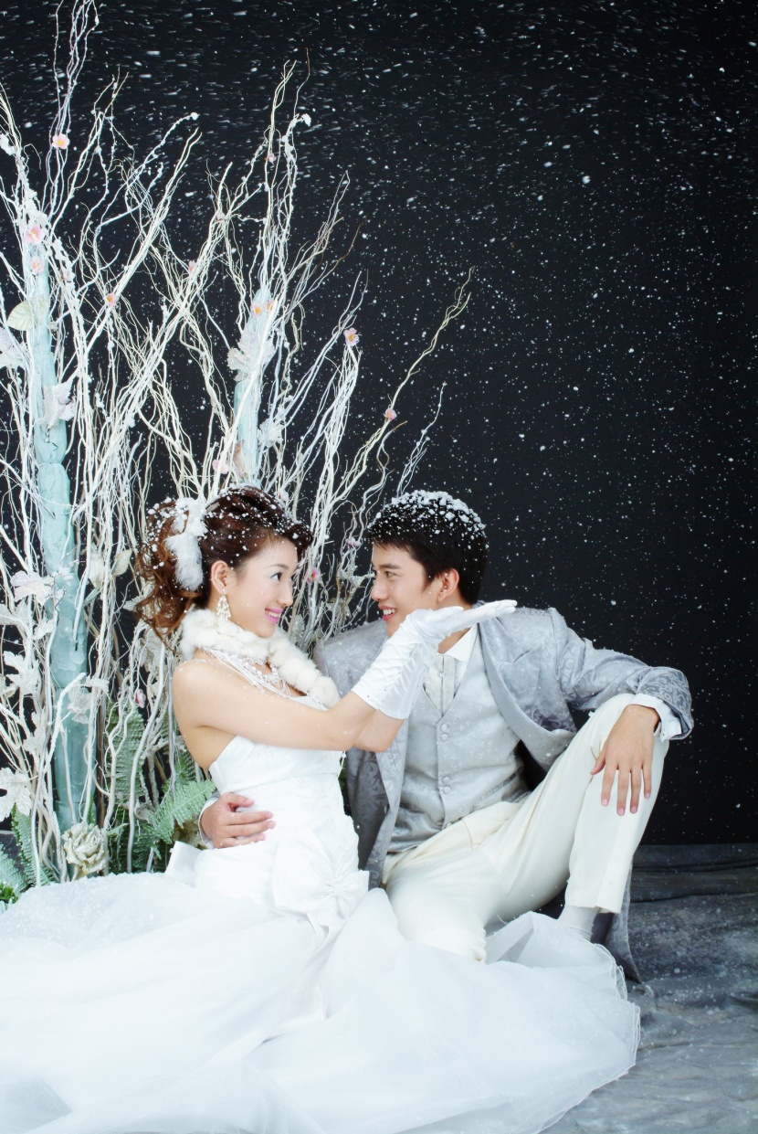 唯美婚纱图片