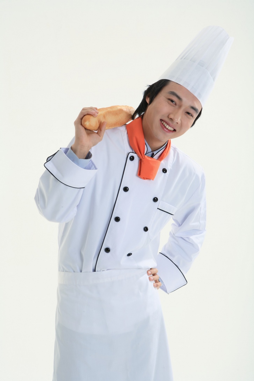 职业男性厨师图片