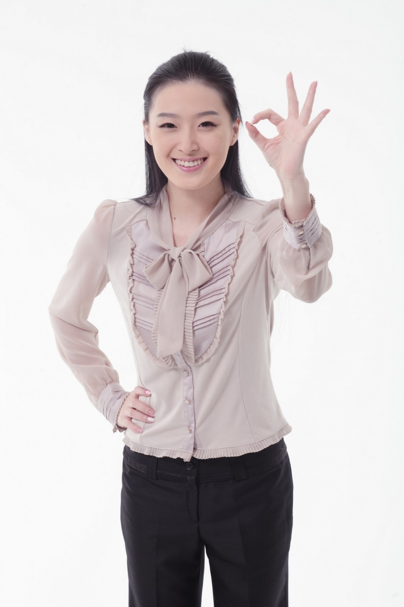 女士商业举止图片