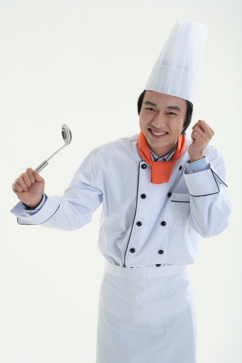 职业男性厨师图片