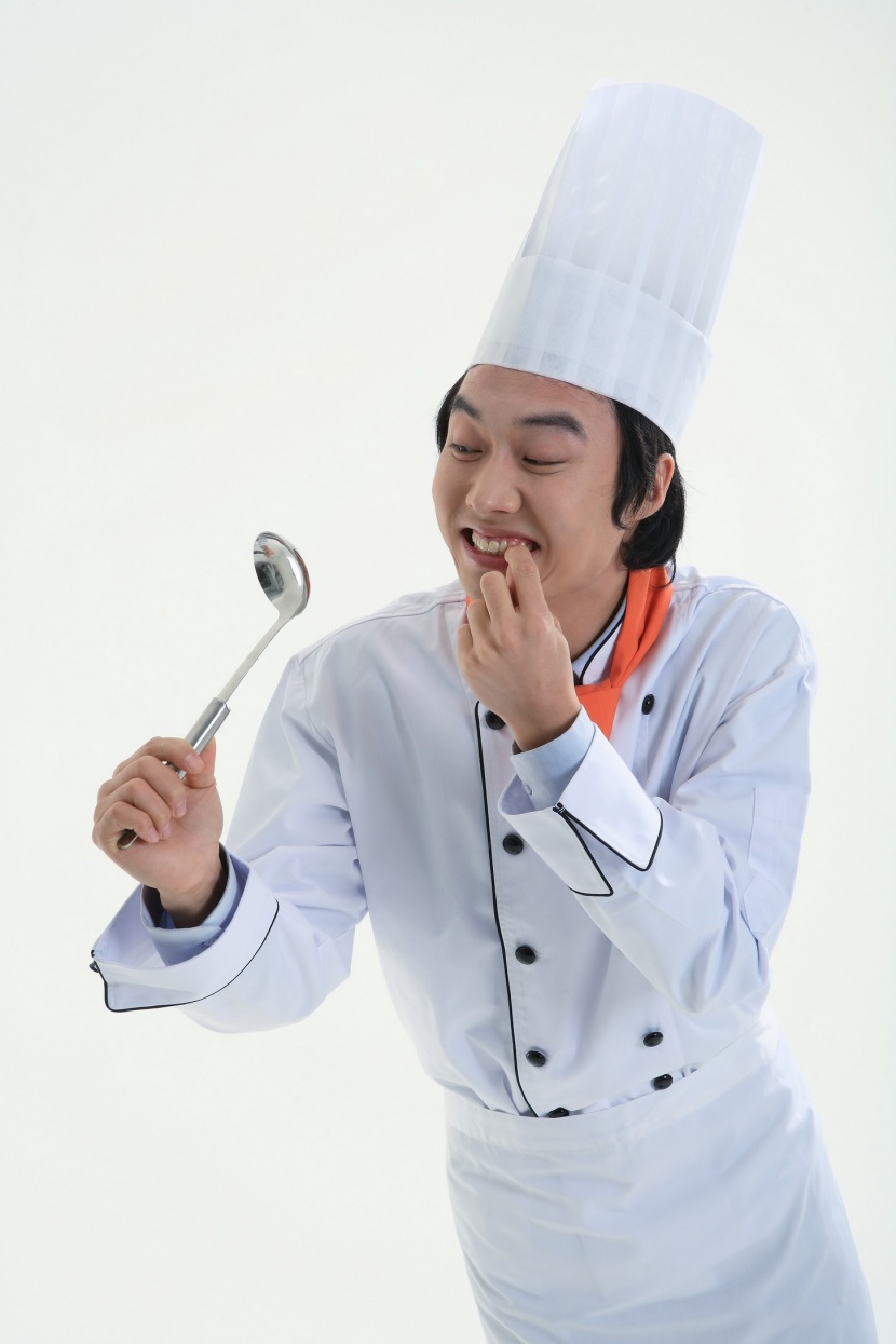 职业男性厨师图片