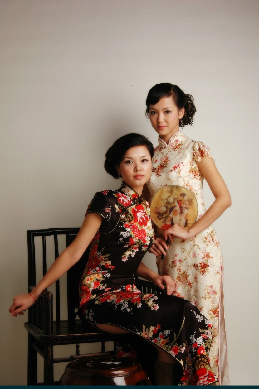 清代服饰芸娘造型图片