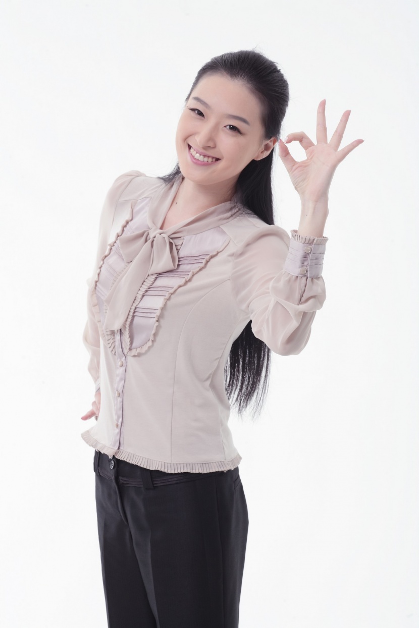 女士商业举止图片