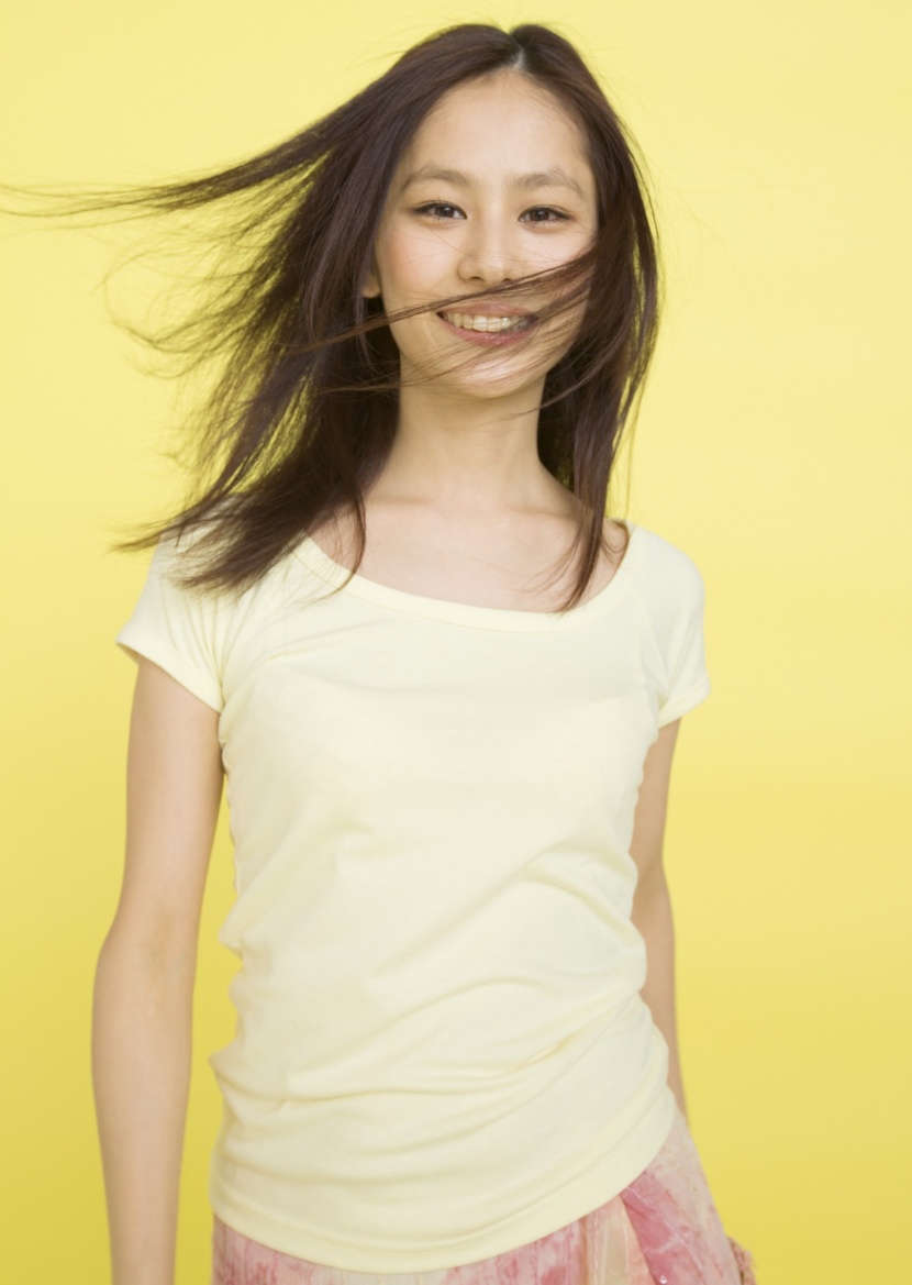 少女青春活力图片