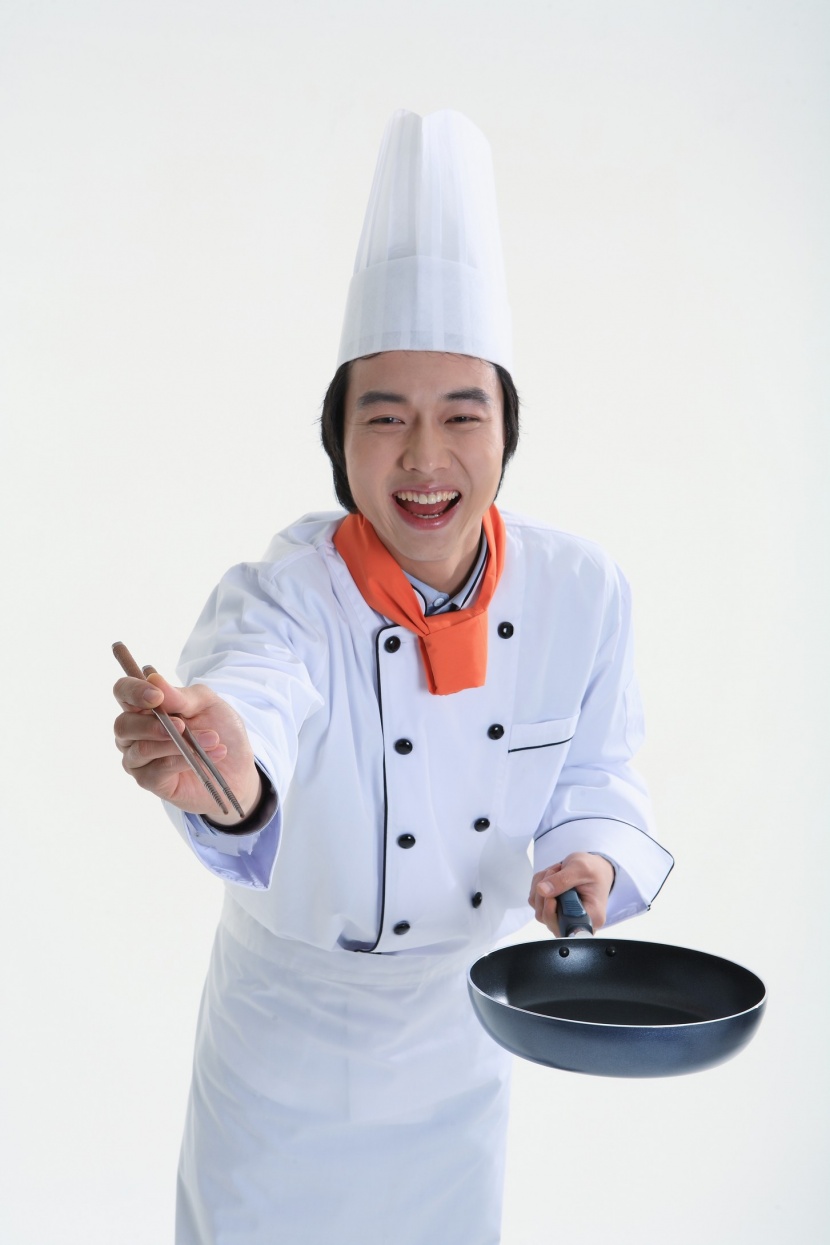 职业男性厨师图片