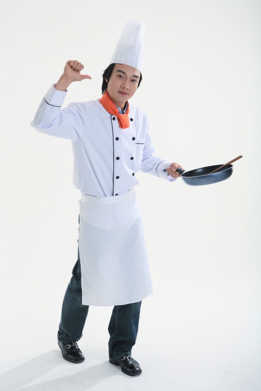 职业男性厨师图片
