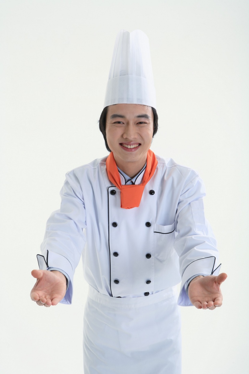 职业男性厨师图片